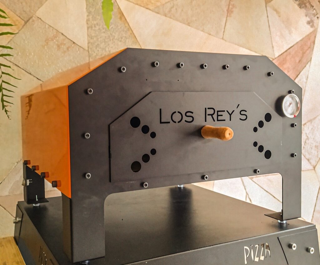 Forno de pizza a gás Los Rey's laranja